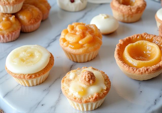 Assortimento di dolci senza glutine