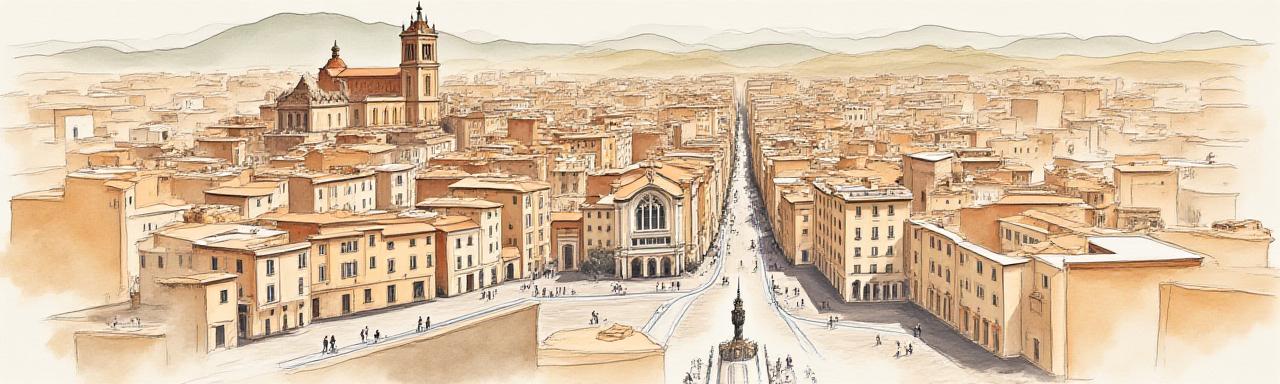 Mappa illustrativa della zona di Via La Spezia a Roma